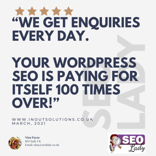 SEO Freelance UK Wordpress Case Study Google Ranking Expert ConsultantZoom Consultations