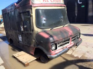 Weston-super-Mare SEO Local Google Somerset Ranking Specialist Dismaland Weston super Mare Banksy Ice Cream Van
