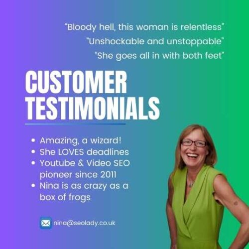 SEO Lady UK Nina Payne Freelance Digital Agency Project Manager Consultant SEO Lady UK Nina Payne Freelance Digital Agency Project Manager Consultant